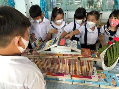 Trường Tiểu học Chánh Nghĩa tổ chức các hoạt động hưởng ứng  Ngày Sách và Văn hóa đọc Việt Nam năm 2022