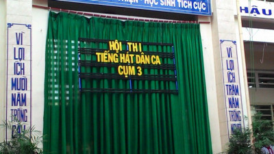 Hội thi tiếng hát dân ca cụm 3