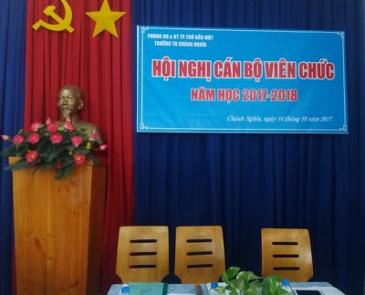 Hội nghị CBVC năm học 2017 - 2018