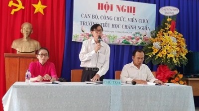 Hội nghị Cán bộ - Công chức - Viên chức năm học 2019 - 2020