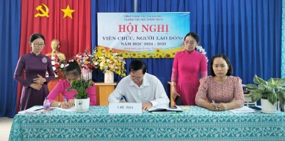 Hội nghị viên chức, người lao động năm học 2024-2025