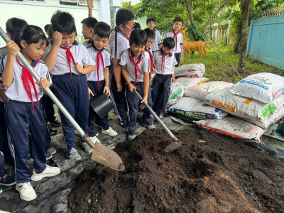 Công trình măng non “Vườn Rau Kế Hoạch Nhỏ”